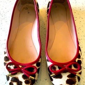 Kate Spade Leopard Flats
